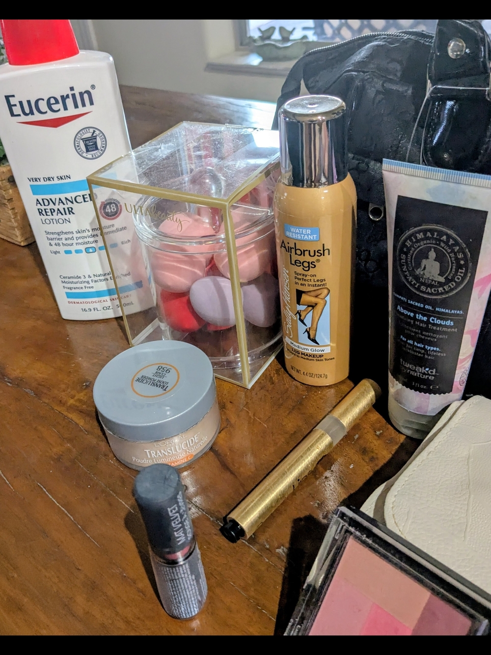 Black Caboodle Envy Makeup Bag & Addl Makeup Brush Holder With Beauty Bundle - Picture 10 of 13